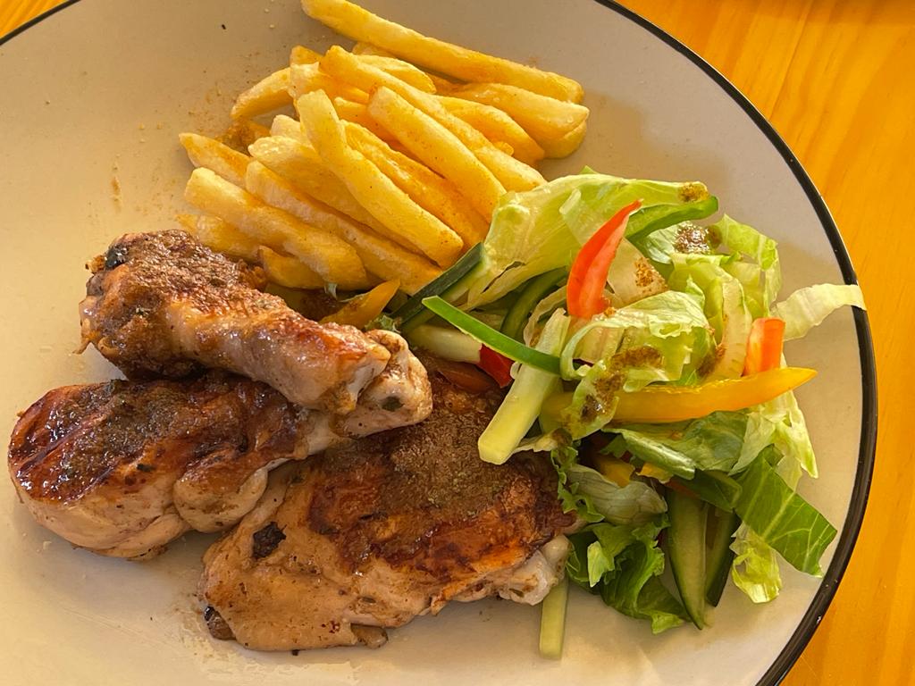 Quarter chicken & chips